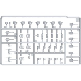 MiniArt German Tank Riders - Set 1 - Resin Heads - 1:35