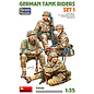 MiniArt German Tank Riders - Set 1 - Resin Heads - 1:35