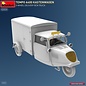 MiniArt Tempo A400 Kastenwagen - 3-wheel Delivery Box Truck - 1:35