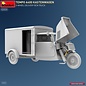 MiniArt Tempo A400 Kastenwagen - 3-wheel Delivery Box Truck - 1:35