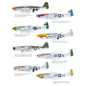 Eduard Aces of the Eight - P-51D Mustang Dual Combo - Limited Edition - 1:72
