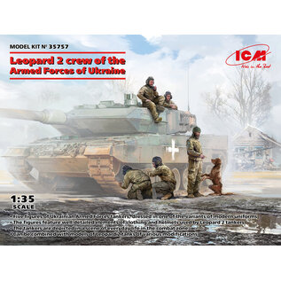 ICM Leopard 2 crew of the Armed Forces of Ukraine - 1:35