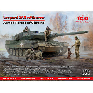 ICM Leopard 2A6 with crew - Armed Forces of Ukraine - 1:35