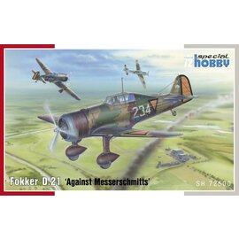 Special Hobby Special Hobby - Fokker D.21 "Against Messerschmitts" - 1:72