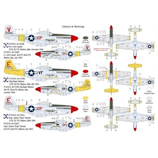 Kovozávody Prostějov NAA P-51D-5 Mustang "52nd FG" - 1:72