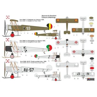 Kovozávody Prostějov Avro 504K “Over Europe” - 1:72