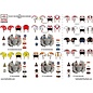 HAD Models F-14 Patches and helmet markings PART 4 decal sheet  - 1:48