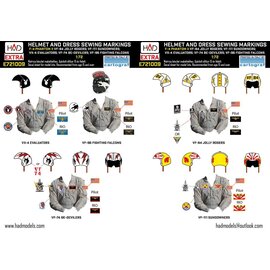 HAD Models HAD Models - F-4 Phantom II Patches and helmet markings decal sheet  - 1:72