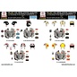 HAD Models F-4 Phantom II Patches and helmet markings decal sheet  - 1:72