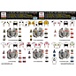 HAD Models F-14 Patches and helmet markings PART 4 decal sheet  - 1:72
