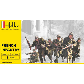 Heller Heller - French Infantry 1:72