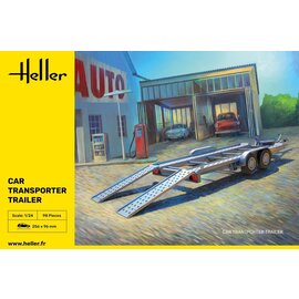 Heller Heller - Car Transporter Trailer - 1:24
