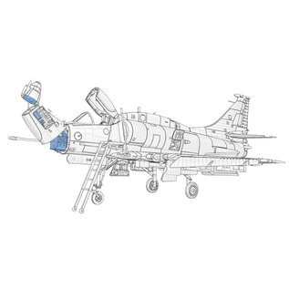 Magic Factory Douglas A-4M Skyhawk - Light Attack Aircraft - 1:48
