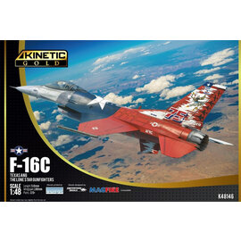 Kinetic Kinetic - General Dynamics F-16C Texas ANG "The Lone Star Gunfighters" - 1:48