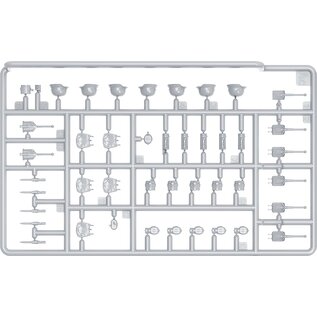MiniArt German Tank Riders - Set 2 - Resin Heads - 1:35