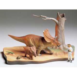 TAMIYA Chasmosaurus Diorama Set - 1:35