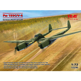 ICM ICM - Focke-Wulf Fw 189C/V-6 - German Attack Aircraft - 1:72