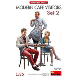 MiniArt MiniArt - Modern Cafe Visitors - Set 2 - 1:35