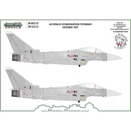 Modelmaker Decals ModelMaker - Austrian Eurofighter Typhoon Generic Set - 1:48