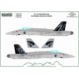 Modelmaker Decals ModelMaker - F/A-18 Switzerland Panthers Special Scheme - Masks Set - 1:72