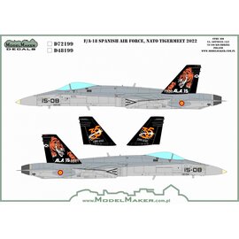 Modelmaker Decals ModelMaker - Spanish F/A-18 NATO Tiger Meet 2022 - 1:48