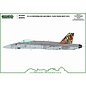 Modelmaker Decals F/A-18C Switzerland Air Force, NATO Tiger Meet 2023 - 1:48