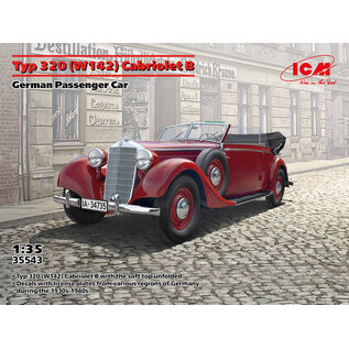 ICM Typ 320 (W142) Cabriolet B German Passenger Car - 1:35