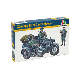 Italeri Italeri - Zündapp KS750 with Sidecar - 1:35