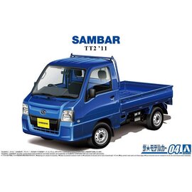 Aoshima Aoshima - Subaru TT2 Sambar Truck WR Blue Limited '11 - 1:24