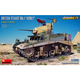 MiniArt MiniArt - British Stuart Mk.I "Honey" Early Production with Interior Kit - 1:35