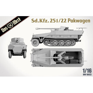 Das Werk Sd.Kfz. 251/22 Ausf. D "Pakwagen" - 1:16