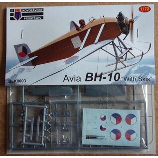 Kovozávody Prostějov Avia BH-10 with skis - 1:72