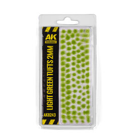 AK Interactive AK Interactive - Light Green Tufts 2mm