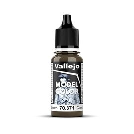 Vallejo Vallejo - Model Color - 871 - Braunes Leder (Leather Brown), 18 ml