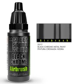 Green Stuff World Green Stuff World - Black Chrome Paint - Airbrush