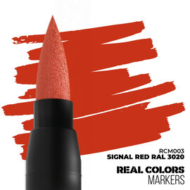 AK Interactive AK Interactive - Real Color Marker Signal Red RAL 3020