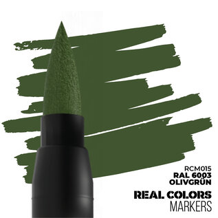 AK Interactive Real Color Marker Olivgrün RAL 6003