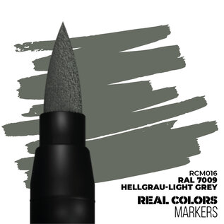 AK Interactive Real Color Marker Hellgrau / Light Grey RAL 7009