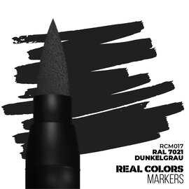 AK Interactive AK Interactive - Real Color Marker Dunkelgrau RAL 7021