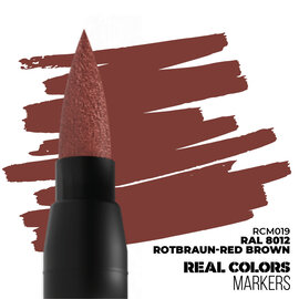 AK Interactive AK Interactive - Real Color Marker Rotbrau RAL 8012