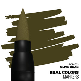 AK Interactive AK Interactive - Real Color Marker Olive Drab