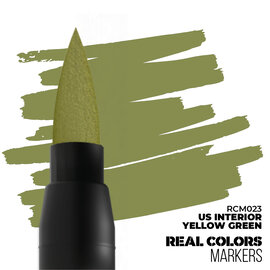 AK Interactive AK Interactive - Real Color Marker Interior Yellow Green