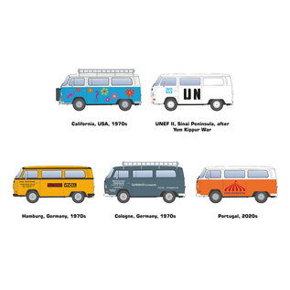 AK Interactive VW T2 Bus Model 1967 - 1:35