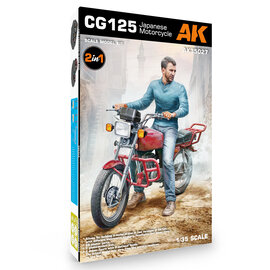 AK Interactive AK Interactive - Honda CG125 Japanese Motorcycle - 1:35