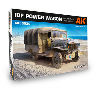 AK Interactive IDF Power Wagon WM300 Cargo Truck w/winch - 1:35