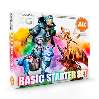 AK Interactive 3rd Gen. Acryl. Basic Starter Set