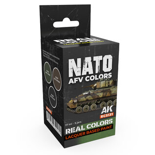 AK Interactive Real Color Set - NATO Colors