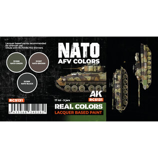 AK Interactive Real Color Set - NATO Colors