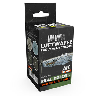 AK Interactive Real Color Set - Luftwaffe Early WW2 Colors