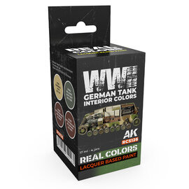 AK Interactive AK Interactive - Real Color Set - German Tank WWII Interior Colors Set
